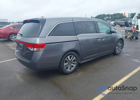 2015 Honda Odyssey Touring/Touring Elite from USA, damaged, VIN 5FNRL5H9XFB034522